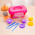 Pink Storage Box 12-Color Antibacterial Super Light Clay