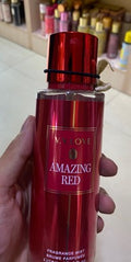Amazing red body splash