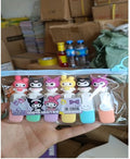 6 pcs cartoon highlighter