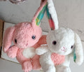 Fluffy Rabbit with big ears ( 30 cm )