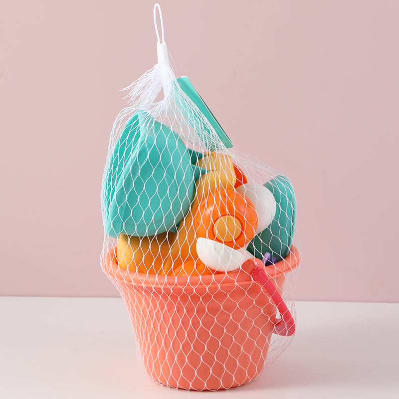 HG-619 Beach toys with bucket 5pcs set