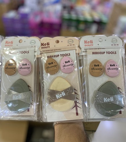 three pcs powder puff