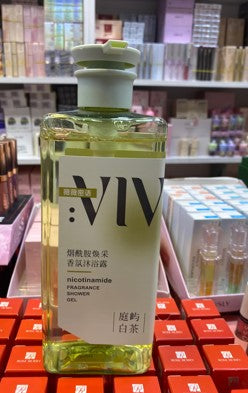 green shower gel