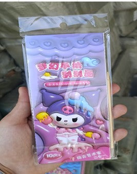 coromi cute purpule and pink sticker