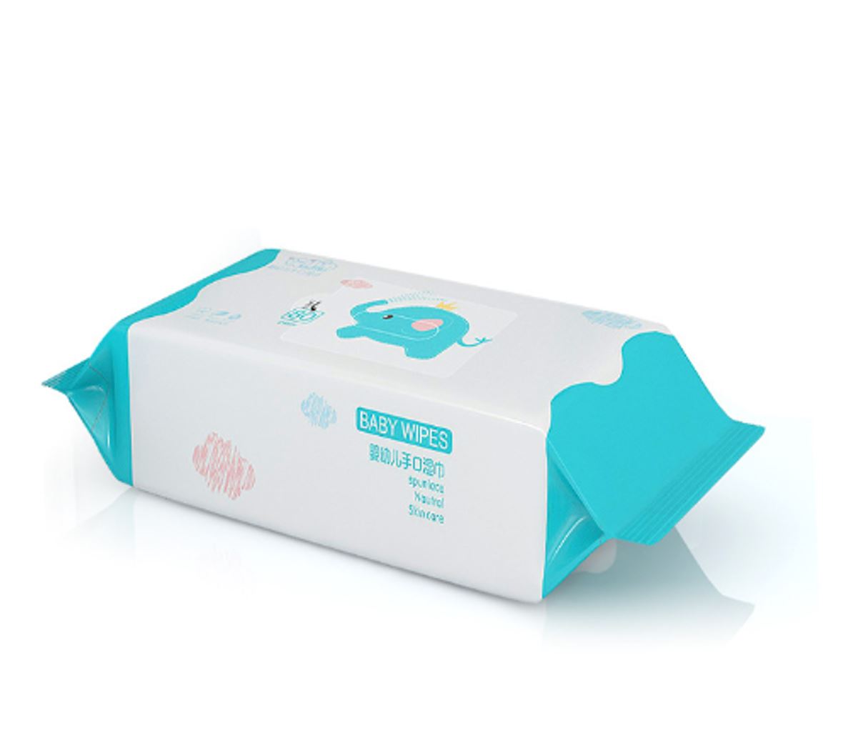 Blue elephant Baby wipes AXJ-XX-13 (80pcs/bag)