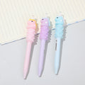 Soft cute pony massage blue refill gel pen