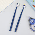 Interstellar travel shaking blue refill gel pen