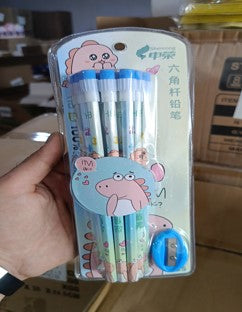 Blue pencil with sharpner shenrong