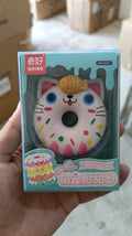 Adorable pet donut eraser