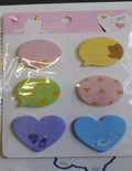 Cute shapes sticky notes