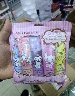 miss VANESA FIVE CARTTON CHARACHTER HAND CREAM