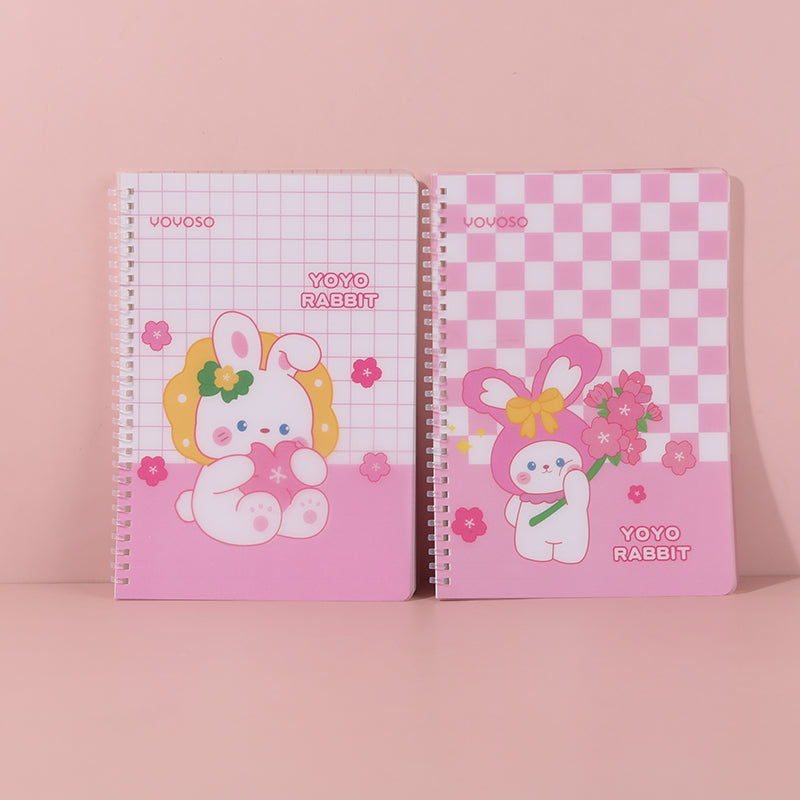 Sakura YOYO rabbit series-soft cover coil notebook B5