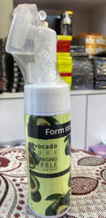 avocado cleanser bubble green