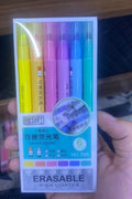 erasable highlighter six colors