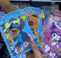 three charachter post it notes
