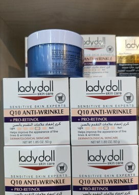 Blue anti wrinkle for sensative skin