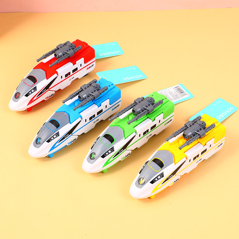 Speed transformer-high speed train collision shape-shifting toy