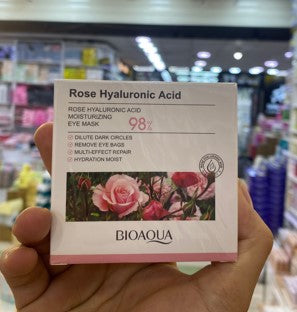 rose hyaluronic Acid eye mask
