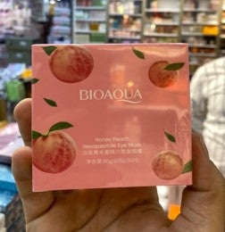 cute peach eye mask