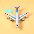 Supersonic passenger aircraft with inertial toy