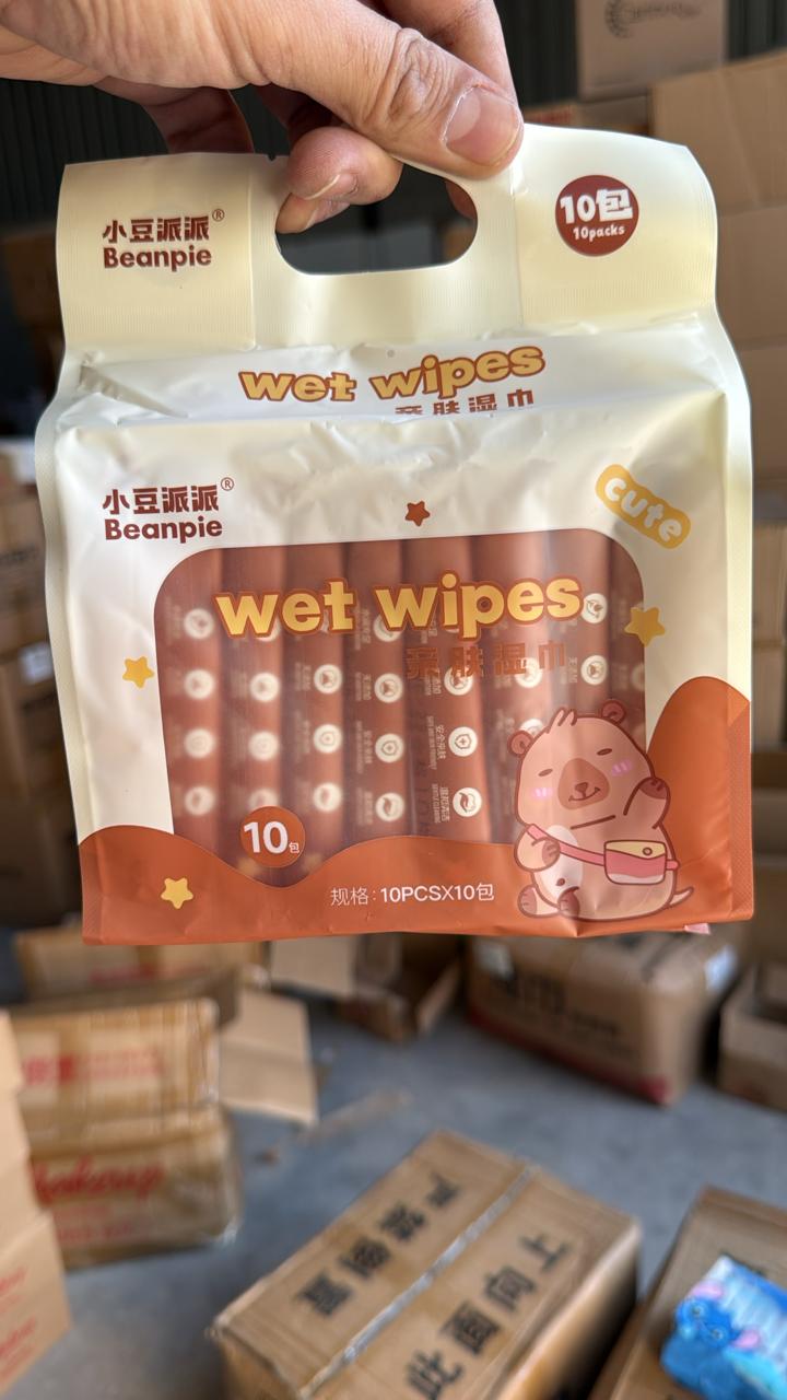 Beanpie sof wet wipes