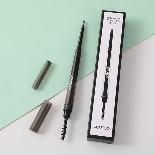 3-in-1 automatic rotating eyebrow pencil-dark brown