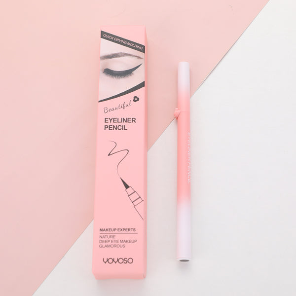 Exquisite carved eyeliner-black