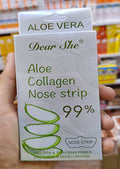 Aloe collagen nose strips