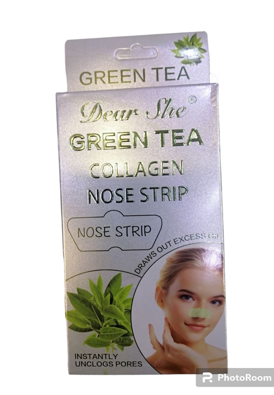 green tea nose strips