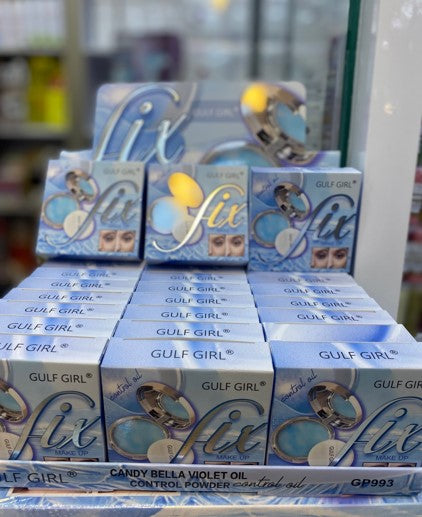 Blue girl oil control
