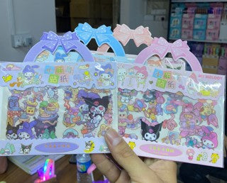 melody and kroumi sticker