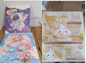 CANDY LIFE RABIT NOTEBOOK