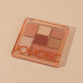 Seven colour eyeshadow palette-03 purple brown