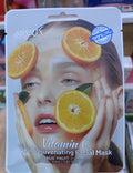 Orange face mask