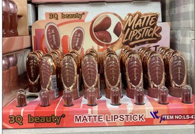 six color matte lip sticks