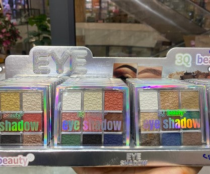 nine color shimmer eyeshadow