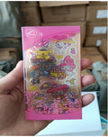 pink rectanguler stciker cute pink