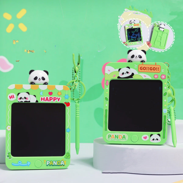 Cute Panda Doodle Board Clip (Medium)