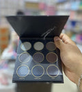 black nine color eye shadow
