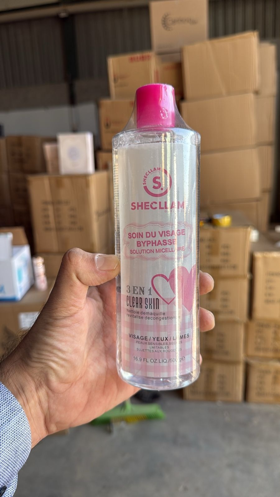 three in one pink sheglam toner