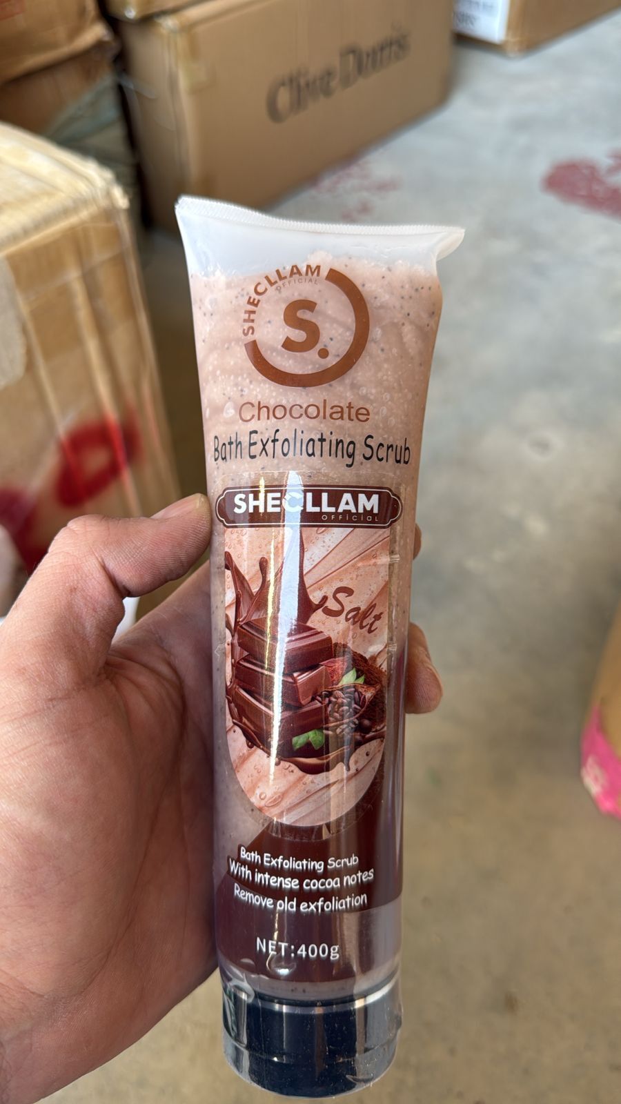 Bath exfoliating scrub MULTI COLOR