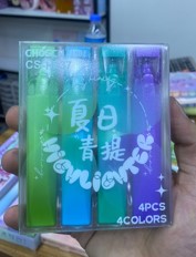 four pcs and color highlighter