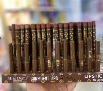 confident lipstick 12 color