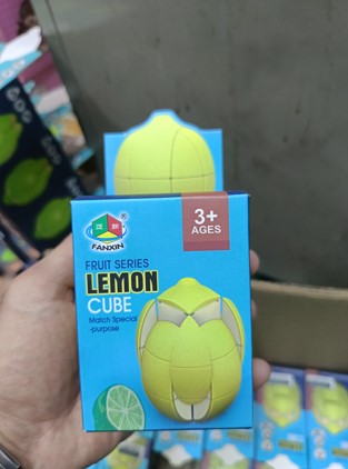 Fruit Series Lemon Cube
