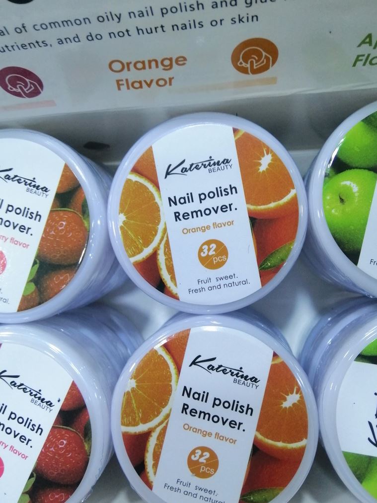 fruits nail polish remover