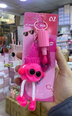 lip gloss with keychain