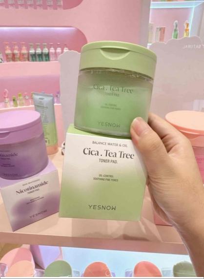 Cica tea tree toner pad
