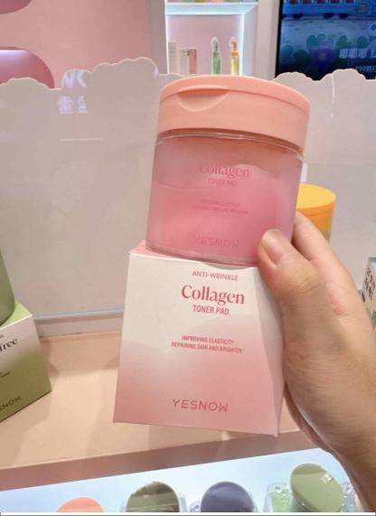 collagen repairing toner pad