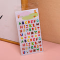 Jelly Alphabet Stickers