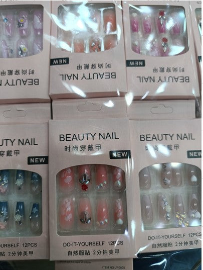 12 pcs fake nails